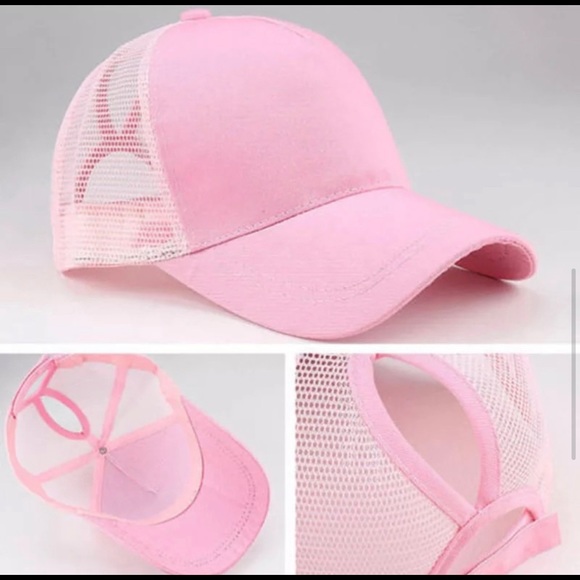 Ponytail Base Ball Cap - Picture 2 of 5